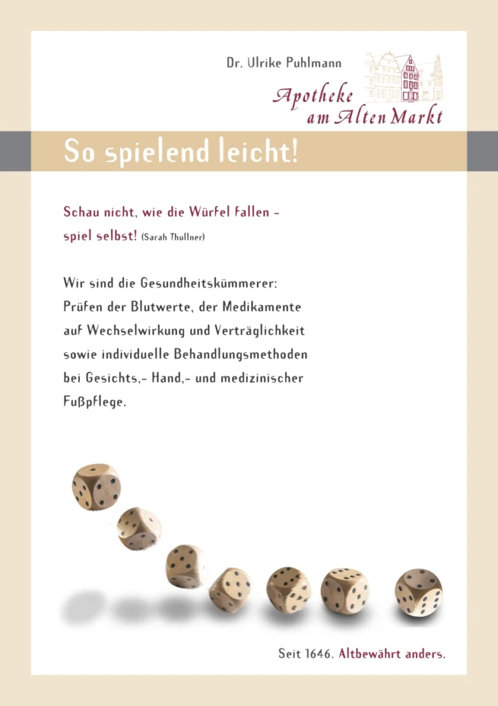 Apotheke am Alten Markt - So spielend leicht!